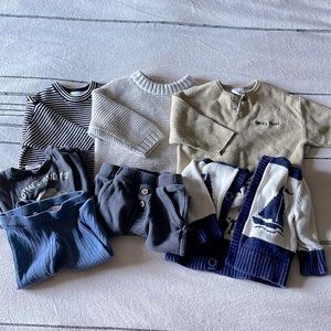 Baby Zara Bundle Lot of Clothing sizes 3-9 mo. Gender neutral.